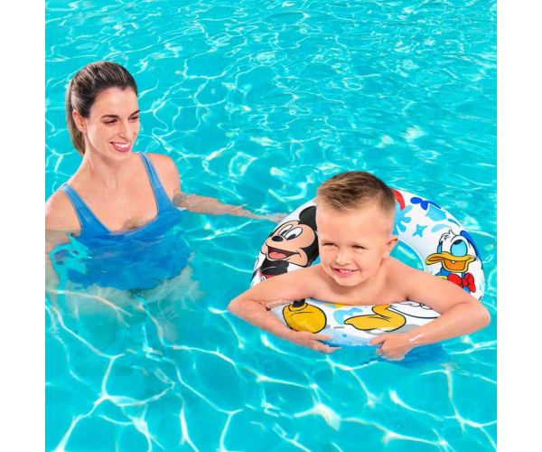 Bestway: Disney Junior® Mickey Egér úszógumi Ø 56 cm