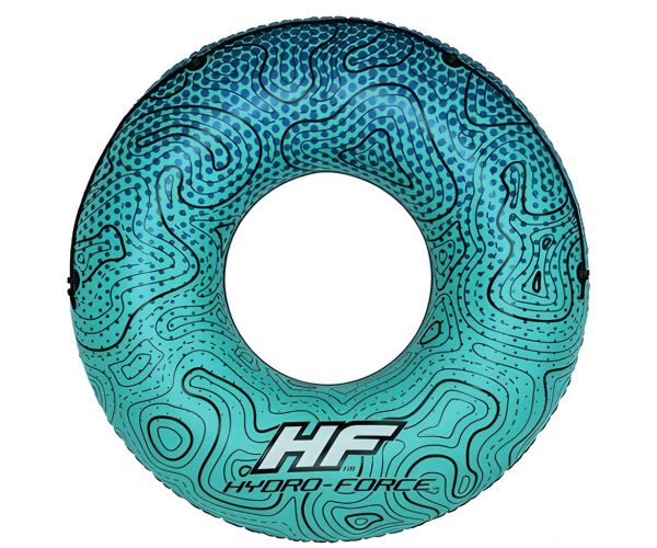 Bestway: Hydro-Force felfújható úszógumi biztonsági kapaszkodó kötéllel 119cm