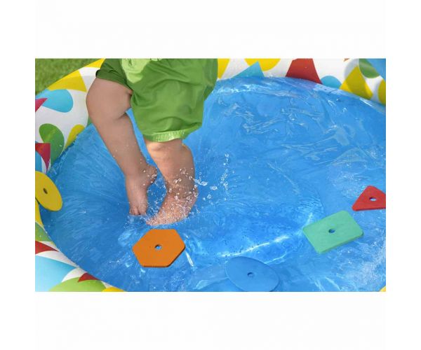 Bestway: Lil' Splash & Learn™ pancsolómedence 120 x 117 x 46 cm