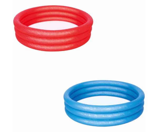Bestway: Háromgyűrűs felfújható gyerekmedence 102 cm x 25 cm