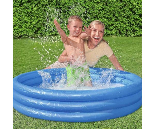 Bestway: Háromgyűrűs felfújható gyerekmedence 102 cm x 25 cm