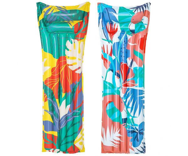 Bestway: Trópusi mintás gumimatrac kétféle változatban 183x69cm 1db
