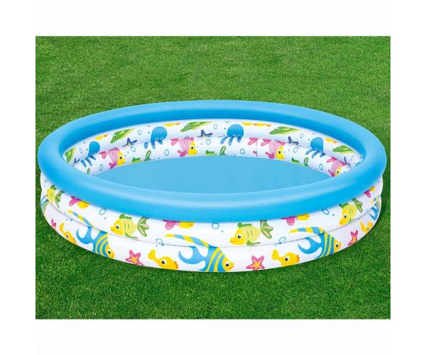 Bestway: Reef Crew™ bébi pancsolómedence Ø 122 x 25 cm
