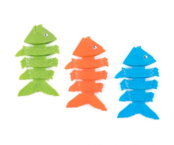 Bestway: Squiggle Wiggle™ halas vízi játék 3db-os szett