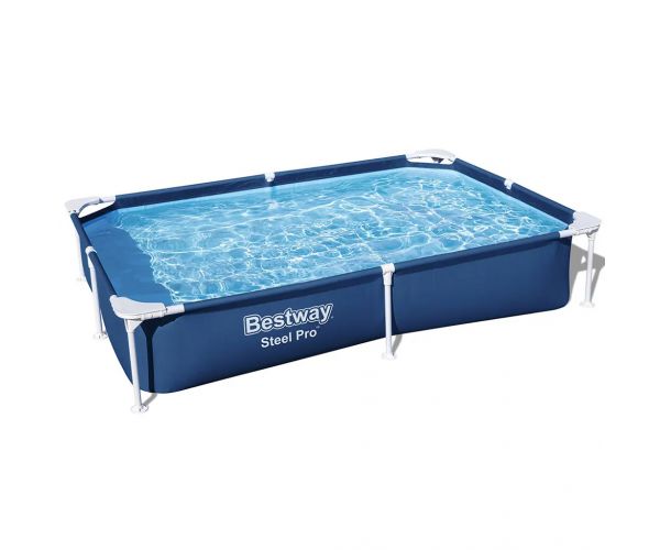 Bestway: Steel Pro fémvázas medence 221x150x43cm