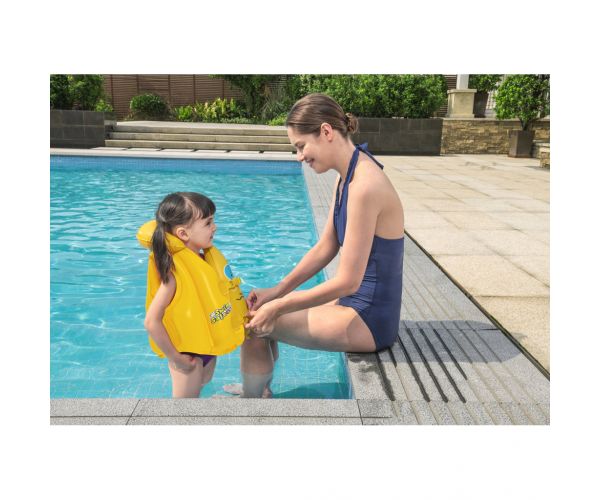 Bestway: Swim Safe - Felfújható gyerek úszómellény 51x46cm