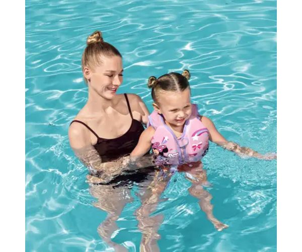 Bestway: Swim Safe Minnie egér rózsaszín úszómellény