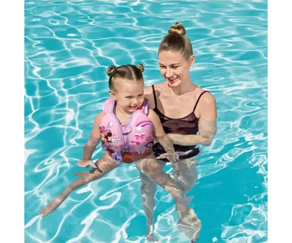 Bestway: Swim Safe Minnie egér rózsaszín úszómellény