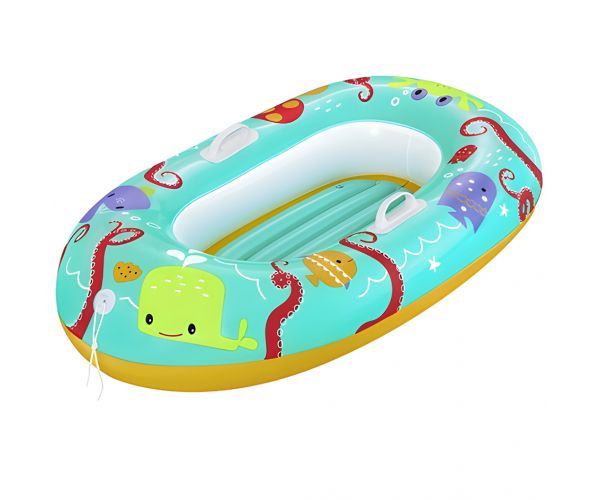 Bestway: Vidám tengeri állatos bébi csónak 119x79cm