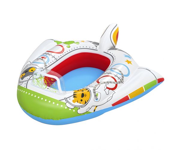 Bestway: Űrhajós bébi csónak hanggal 104x99cm