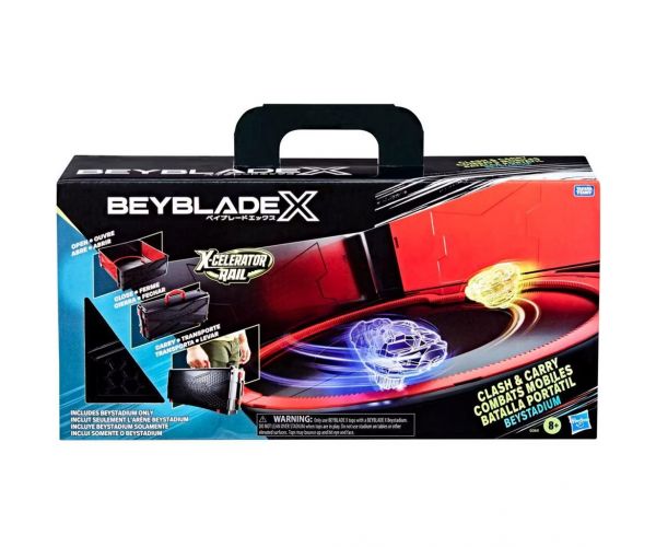 Beyblade X: Beystadium Clash & Carry hordozható harci aréna – Hasbro