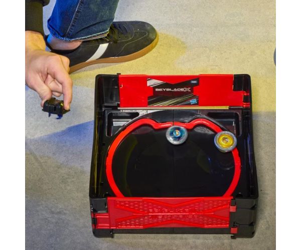 Beyblade X: Beystadium Clash & Carry hordozható harci aréna – Hasbro