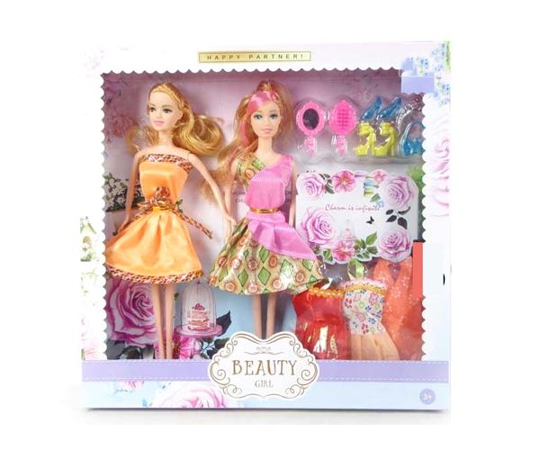 Beauty Girl Best Friends divat baba szett kiegészítőkkel