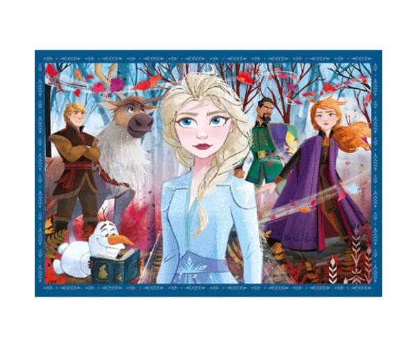 Ľadové kráľovstvo 2. 4 v 1 puzzle - Clementoni