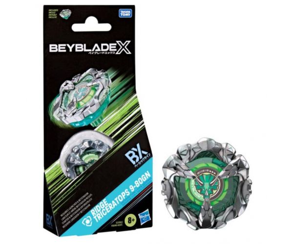 Beyblade X BX Ridge Triceratops 9-80GN pörgettyű - Hasbro