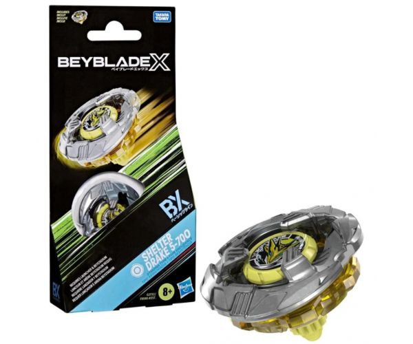 Beyblade X BX Shelter Drake 5-70O pörgettyű - Hasbro