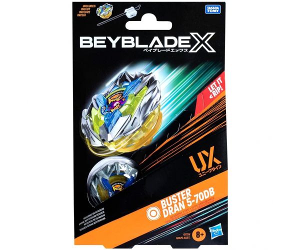 Beyblade X Starter pack: Buster Dran 5-70DB pörgettyű kezdőszett - Hasbro