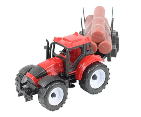 Farmer Truck: Farmárske traktory s prívesom 3-dielny set 28cm