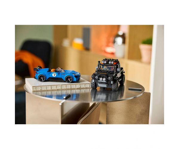 LEGO® Speed Champions: Jaguar Project 7 a Land Rover Defender (77264)