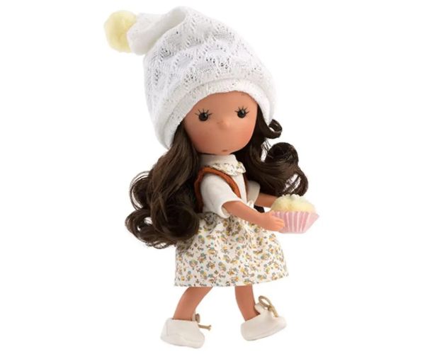Llorens: Miss Minis Lucy Moon 26cm bábika s koláčom