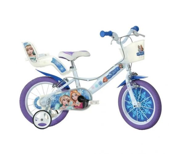 Hókirálynő mintás 16-os méretű bicikli - Dino Bikes kerékpár