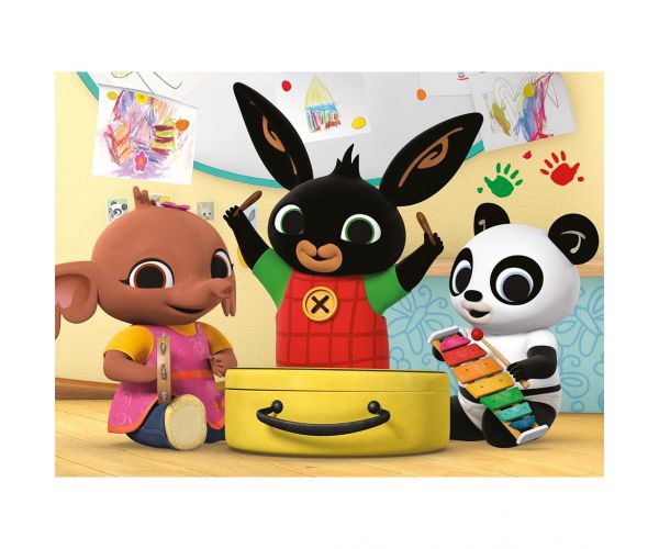 Bing és barátai zenélnek 24db-os Eco puzzle 70x50cm - Lisciani
