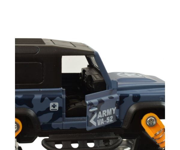 Big Foot Series: Lendkerekes offroad terepjáró autó gumiabroncsokkal 13cm