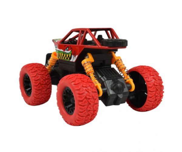Big Foot Series: Lendkerekes cápás offroad terepjáró autó kétféle változatban 13cm