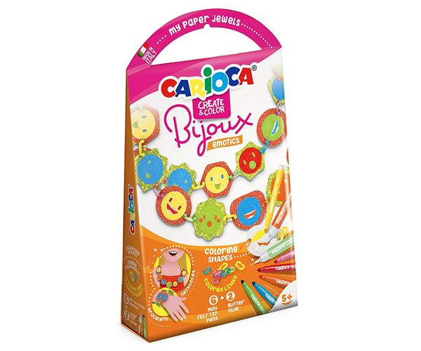 Bijoux Emotics ékszerkészítő kreatív játékszett - Carioca