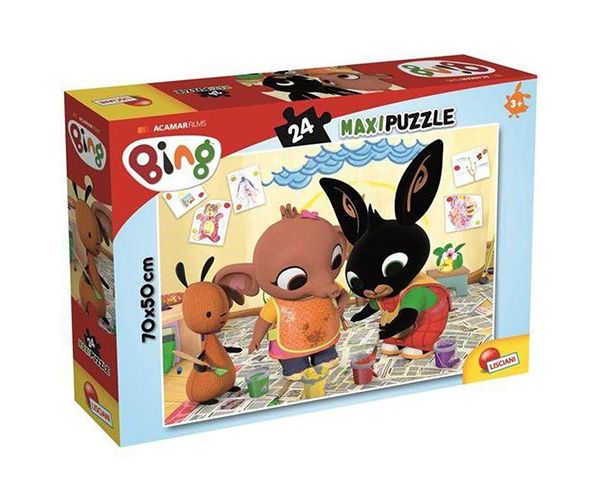 Bing: Festés Maxi puzzle 24db-os