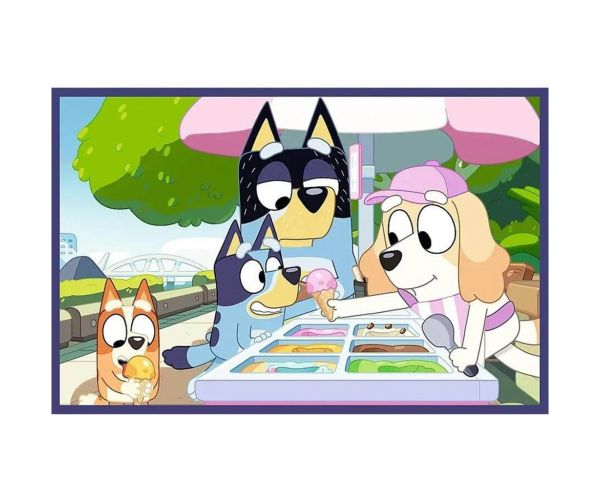 Bluey 2x24db-os puzzle - Trefl