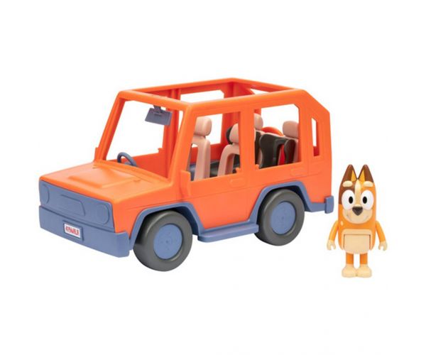 Bluey: 4x4 terepjáró Mama karakter figurával