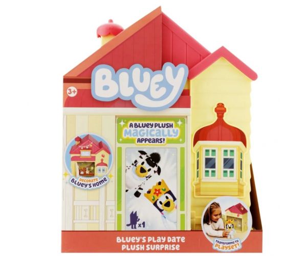 Bluey Házikó meglepetés plüssel