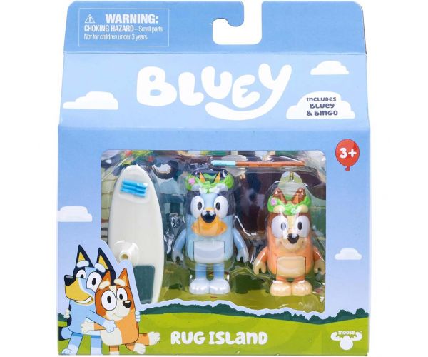 Bluey: Dupla figura csomag - Sziget