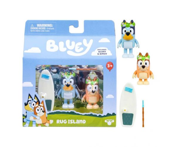 Bluey: Dupla figura csomag - Sziget