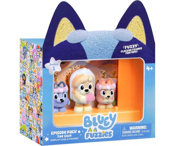 Bluey Fuzzies Epizód 3db-os szett - A jel