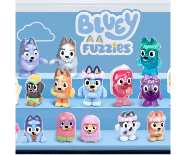 Bluey Fuzzies meglepetés csomag 2db figurával