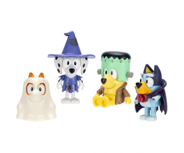 Bluey: Halloween 4db-os figura szett