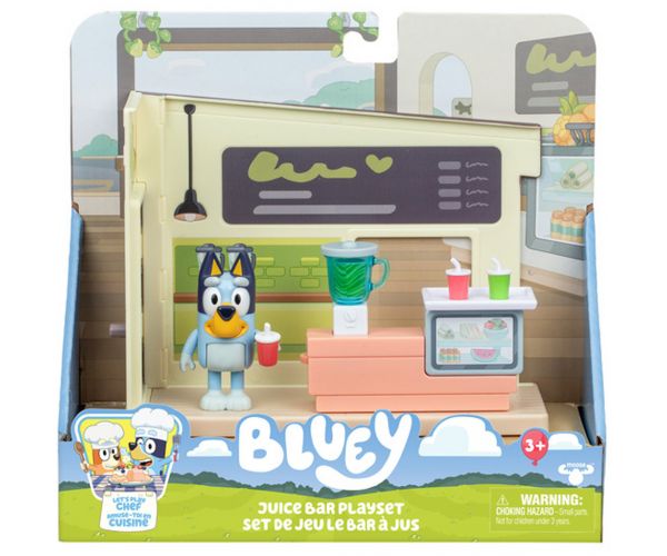 Bluey: Juice bolt játékszett Bluey figurával