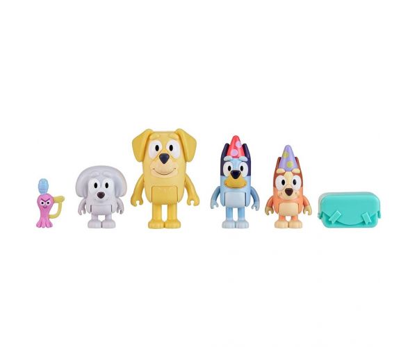 Bluey: Add tovább a csomagot 4db-os játékfigura szett