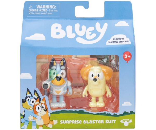 Bluey: Bluey és Chucky 2db-os figura szett