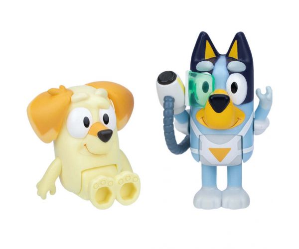 Bluey: Bluey és Chucky 2db-os figura szett