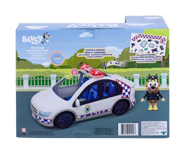 Bluey: Rendőrautós játékszett figurával