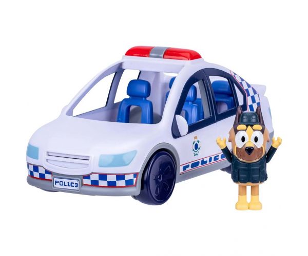 Bluey: Rendőrautós játékszett figurával
