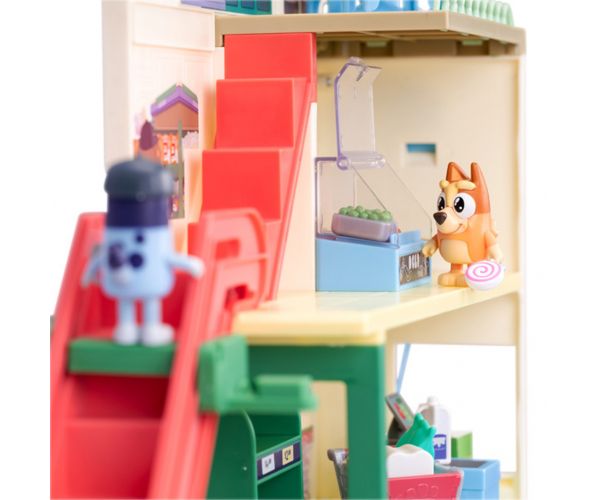 Bluey: Szupermarket nagy játékszett