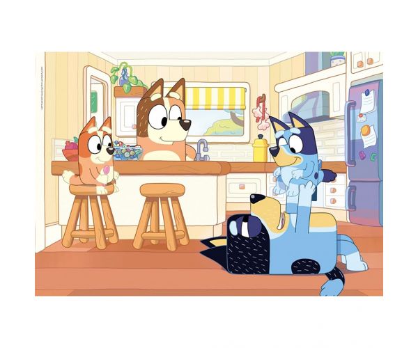 Bluey és családja 104db-os puzzle - Clementoni