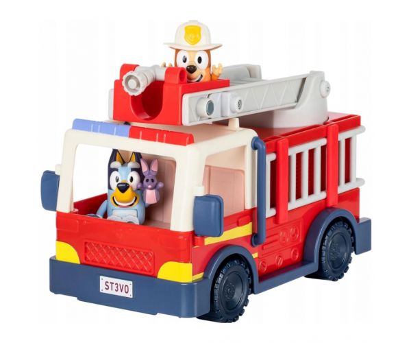 Bluey tűzoltó autó játékszett