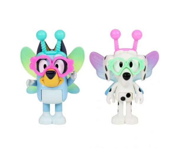 Bluey űrlények: Bluey és Chloe figura szett