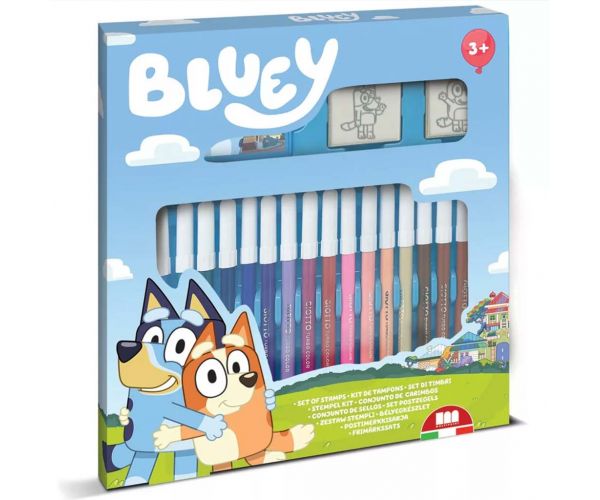 Bluey nyomdakészlet filcekkel 18db-os szett - Multiprint