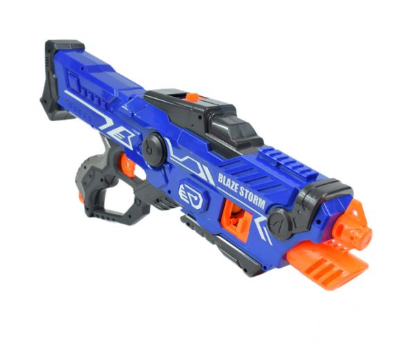 Blaze Storm: Óriás elektromos szivacslövő fegyver töltényekkel 55x23cm